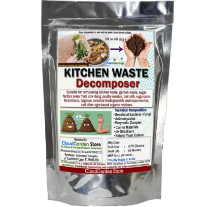 CloudGarden kitchen compost decomposer 875g for home composting