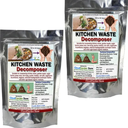 CloudGarden kitchen waste compost powder 1750g pack for home composting