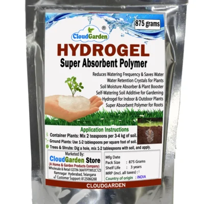 CloudGarden soil moisture retaining hydrogel jumbo pack 875g for plants