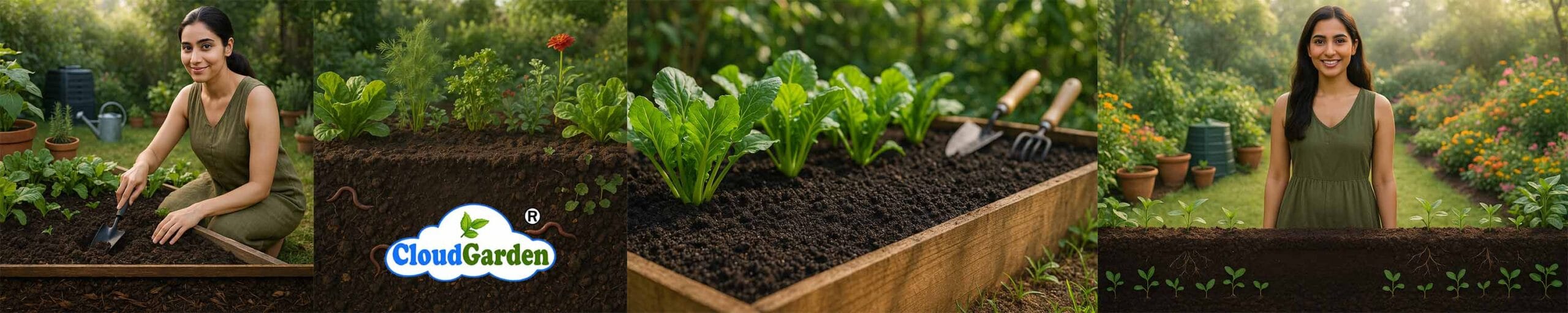 Measuring CloudGarden Soil Zyme soil enhancer for garden soil and compost application