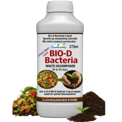 Bio D bacteria waste decomposer liquid 275ml for kitchen waste composting