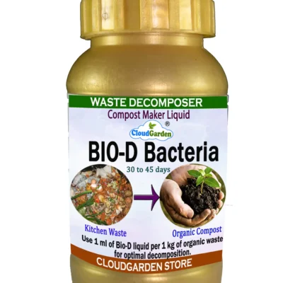 CloudGarden waste decomposer liquid 125ml for converting kitchen waste into compost