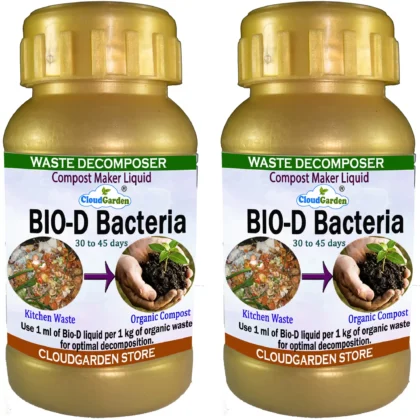 CloudGarden waste decomposer liquid 250ml combo pack for kitchen waste composting